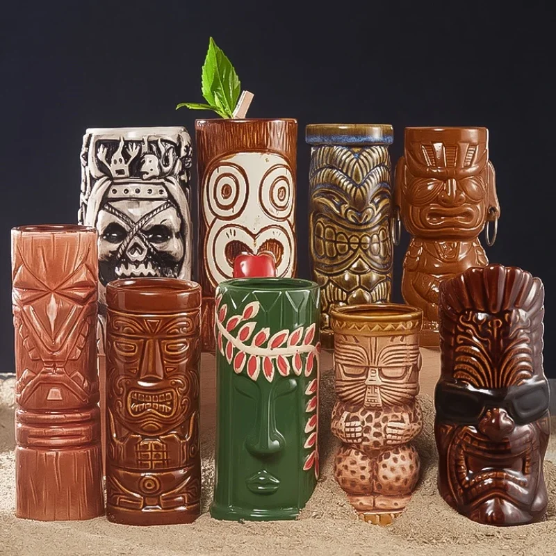 60 Type Hawaiian Tiki Mug Cera - Wine Beer Type recension och pris