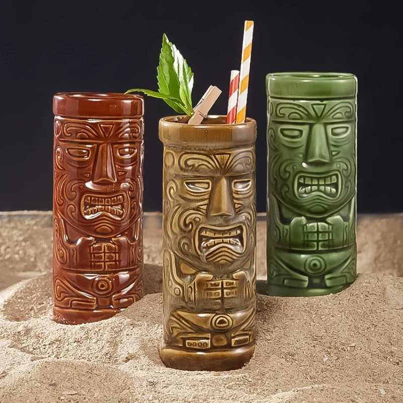 60 Type Hawaiian Tiki Mug Cera - Wine Beer Type recension och pris