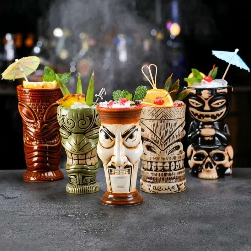 60 Types Ceramic Hawaii Tiki M - Wine Beer Type recension och pris