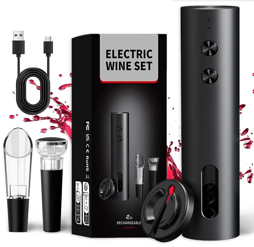 4-in-1 Electric Bottle Wine Op - Wine Beer Opener recension och pris
