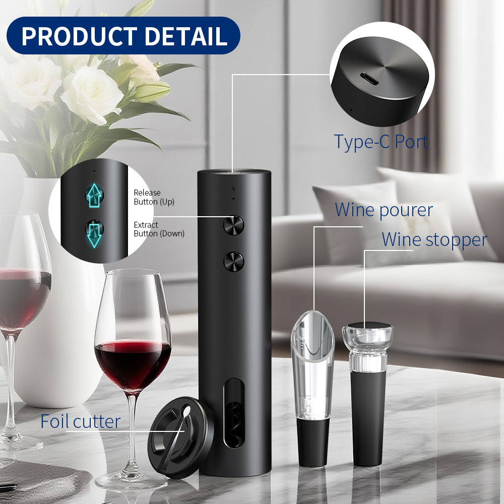 4-in-1 Electric Bottle Wine Op - Wine Beer Opener recension och pris
