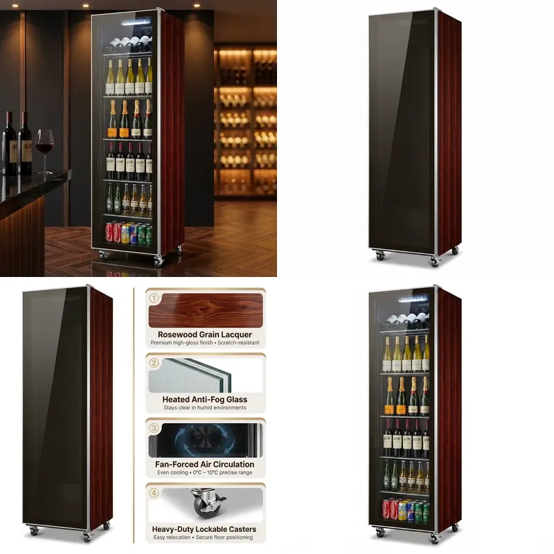 SFW Certificate Rosewood Finis - Wine Beer Cooler Fridge recension och pris