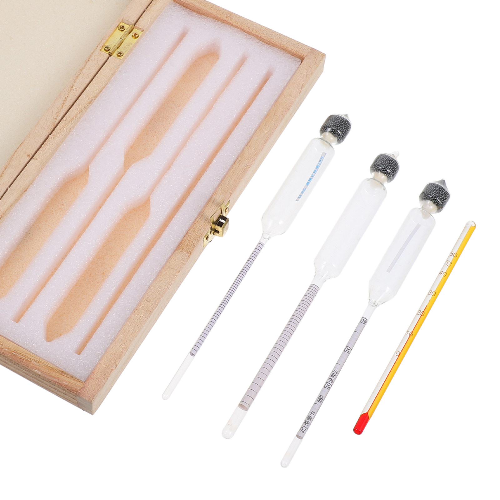 3Pcs Triple Scale Hydrometer A - Wine Beer And Cider recension och pris