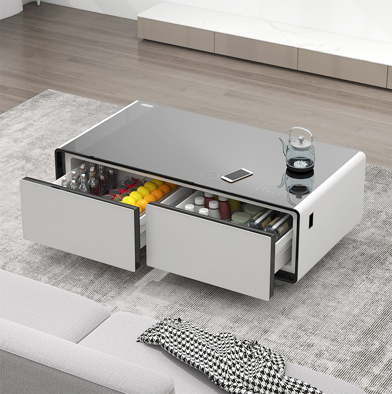 Smart Coffee Table Mini Bar Fr - Wine Beer Mini Fridge recension och pris