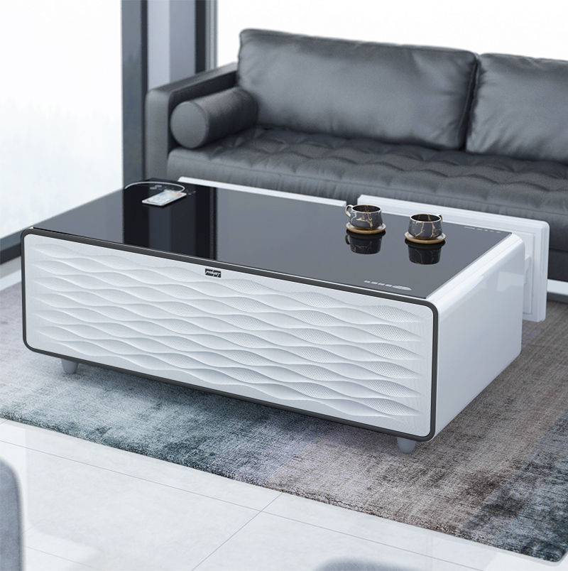 Smart Coffee Table Mini Bar Fr - Wine Beer Mini Fridge recension och pris