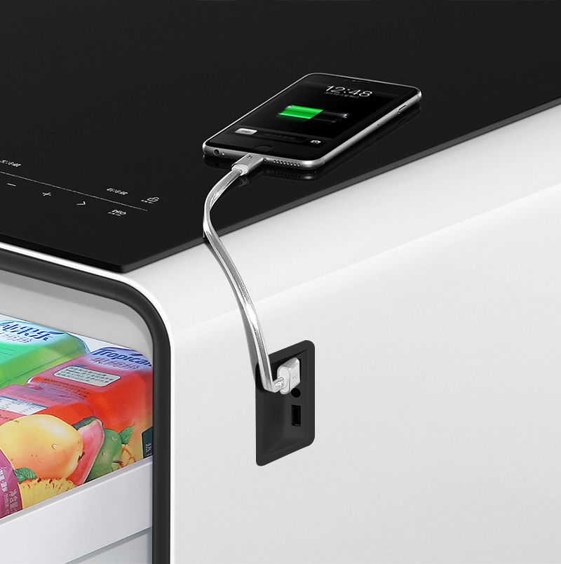 Smart Coffee Table Mini Bar Fr - Wine Beer Mini Fridge recension och pris