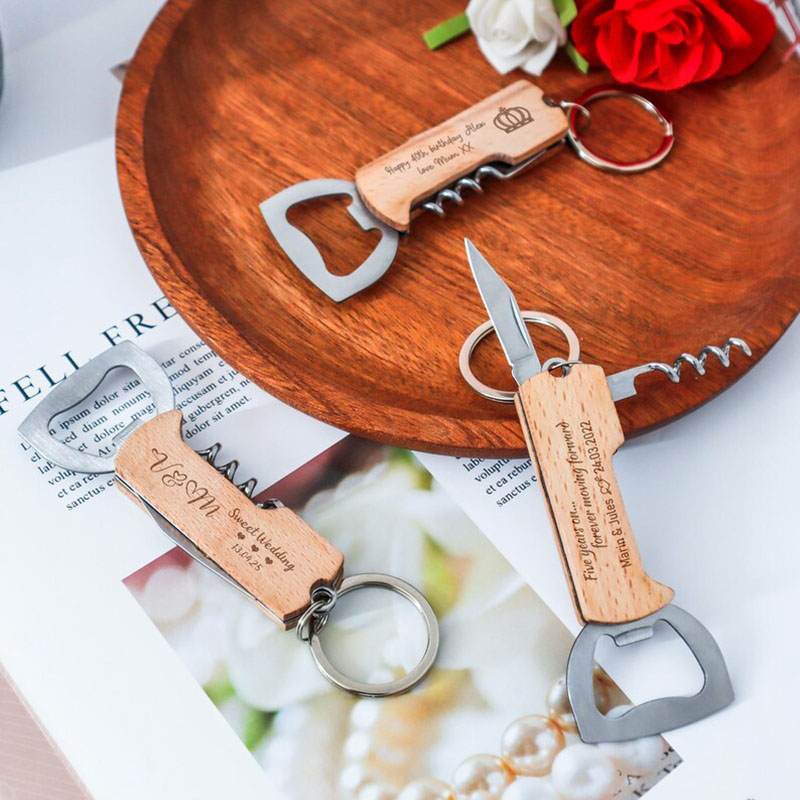 Custom Engraved Logo Bottle Op - Wine Beer Opener recension och pris