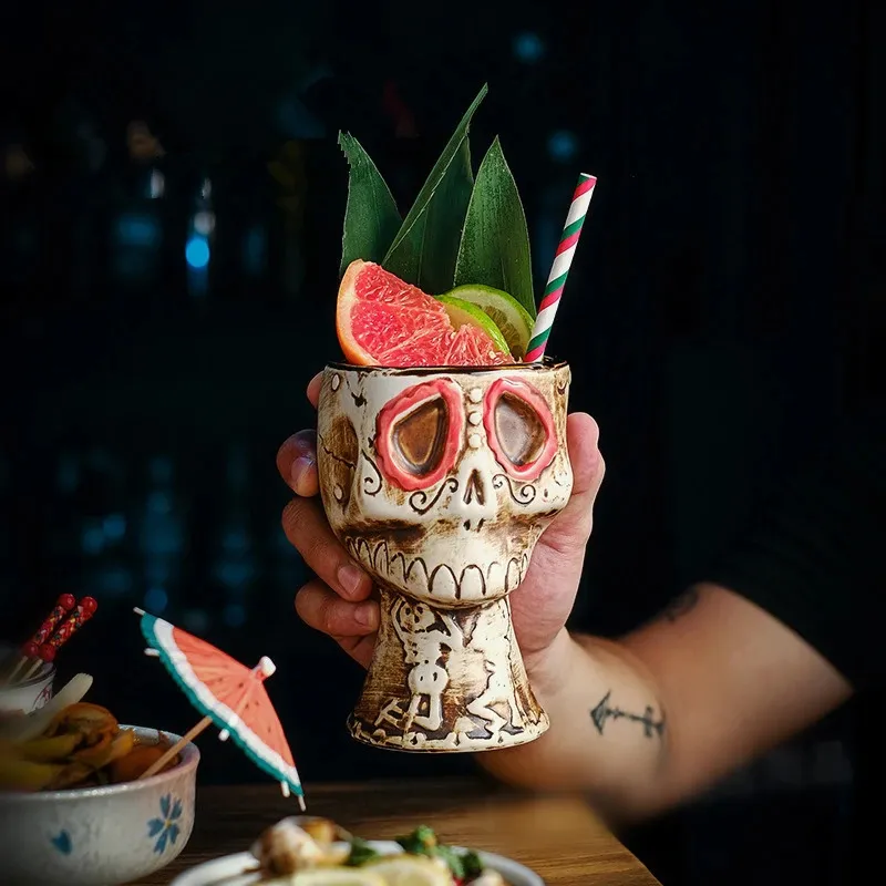 480ml Halloween Party Skull Co - Wine Mix With Beer recension och pris