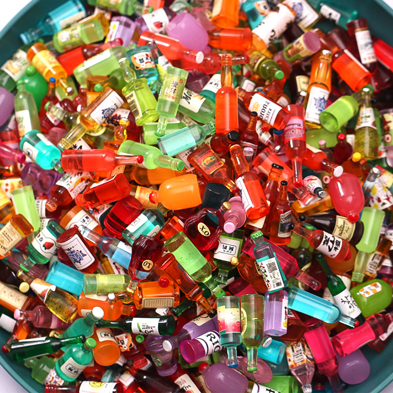 20Pcs Mixed Mini Resin Simulat - Wine Mix With Beer recension och pris