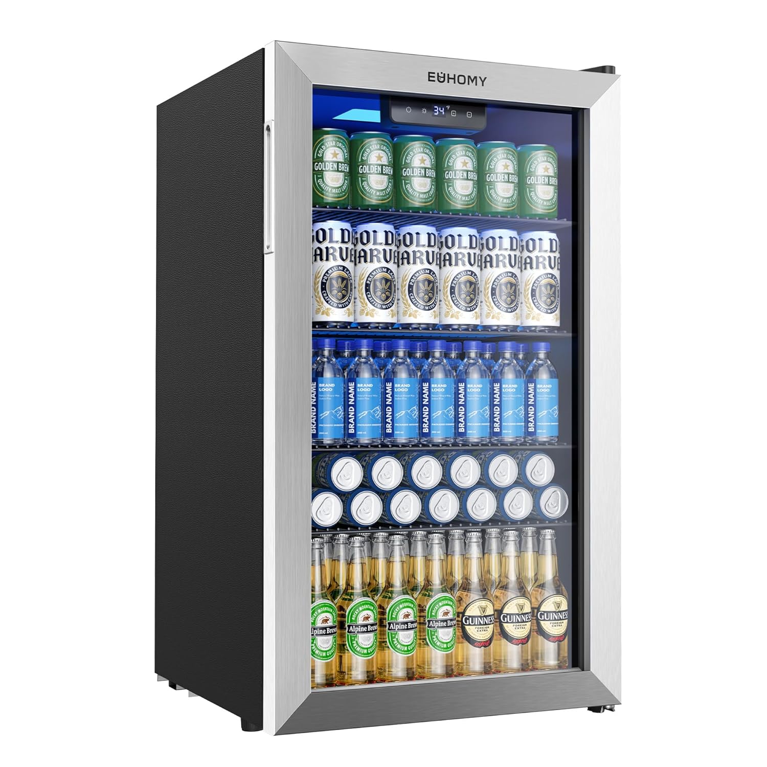 Mini Fridge 130 Can Beverage R - Wine Beer Mini Fridge recension och pris