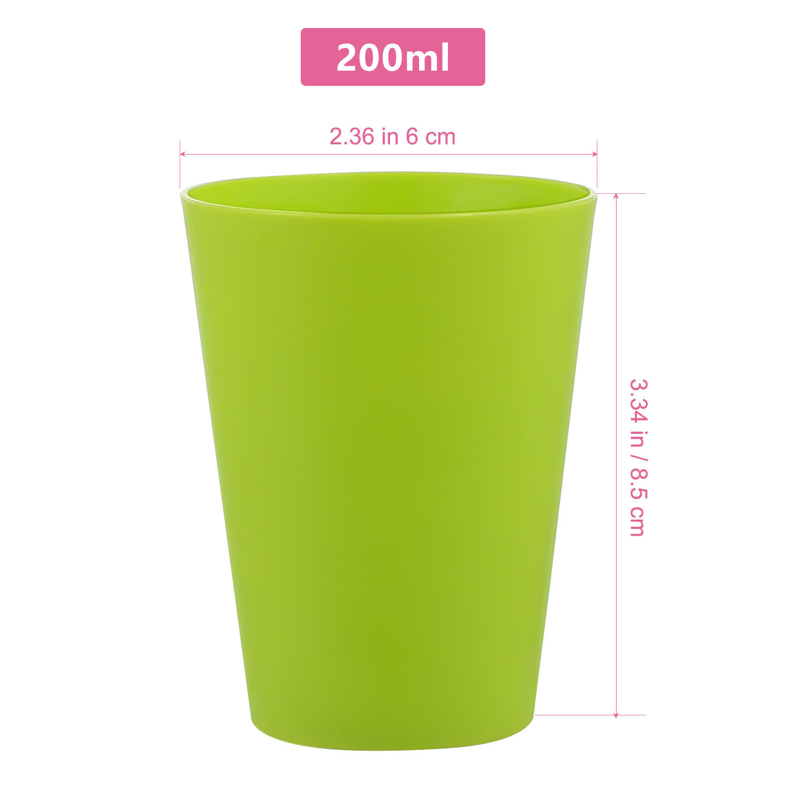 15Pcs Mixed Color Plastic Drin - Wine Mix With Beer recension och pris