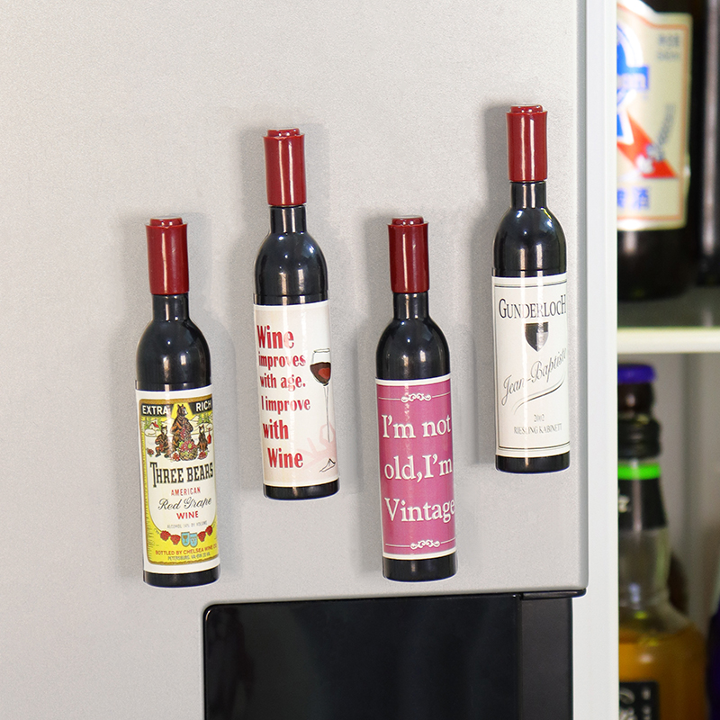 Mini Wine Bottle Shaped Fridge - Wine Beer Mini Fridge recension och pris