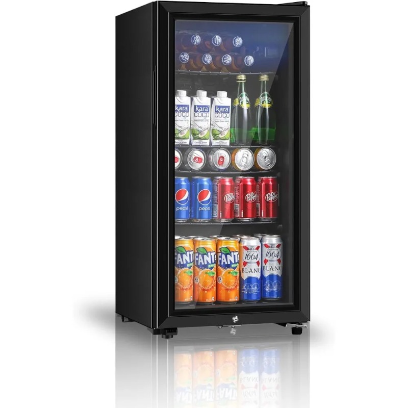 Beverage Refrigerator, 3.2 Cu. - Wine Beer Cooler Fridge recension och pris