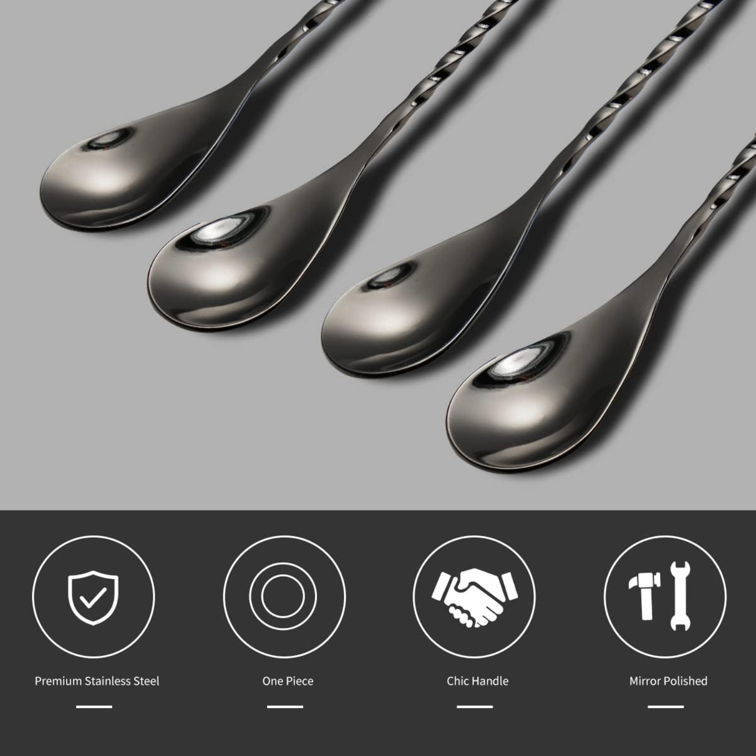 Cocktail Spoon Set of 2 - 12 I - Wine Mix With Beer recension och pris