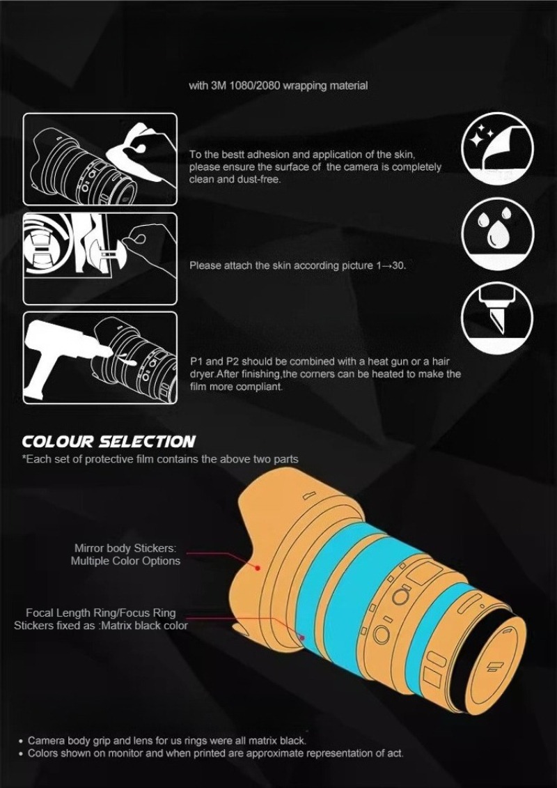Decal Skin For Tamron 70-180mm - Wine Xd recension och pris